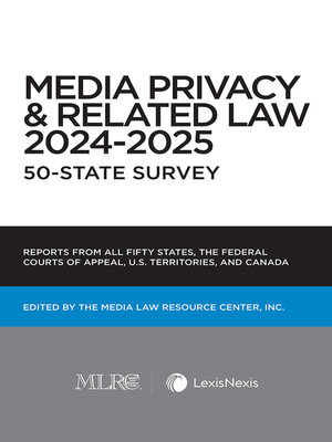 cover image of Media Privacy & Related Law 50-State Survey (Non-Members)